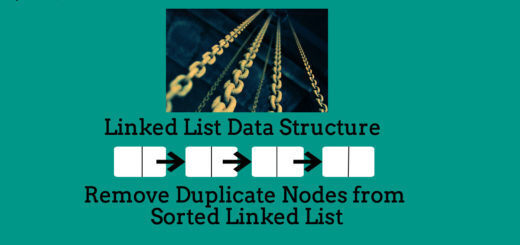 Remove Duplicates from a Sorted Linked List
